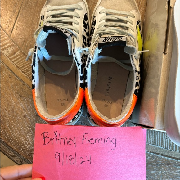 Golden Goose Super Stars size 37 (7-7.5) women’s - Picture 4 of 5